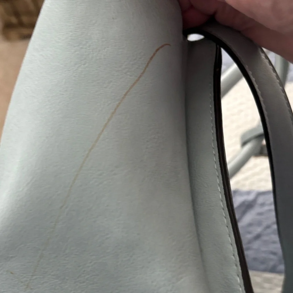 The Limited Slate Blue Satchel - Picture 8 of 8